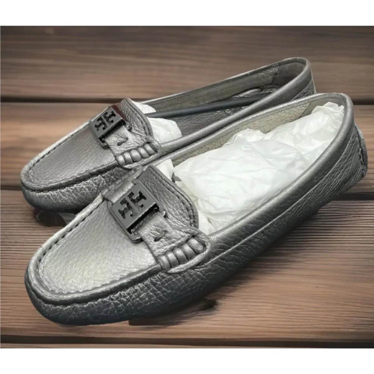 Tory Burch shoes - Tory Burch Kendrick - Kendrick - Kendrick - Metallic Pewter, Manufacturer: Silver (UPC: 0885427911852) 4