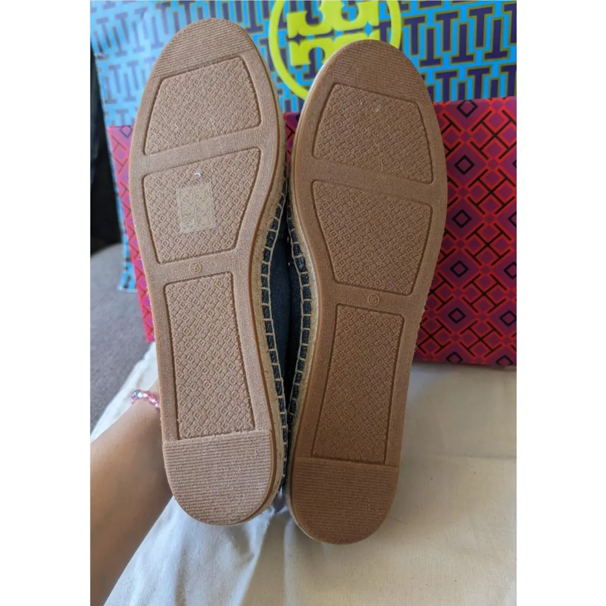 Tory Burch shoes - Weston Flat Espadrille - Weston Flat Espadrille - Blue 4