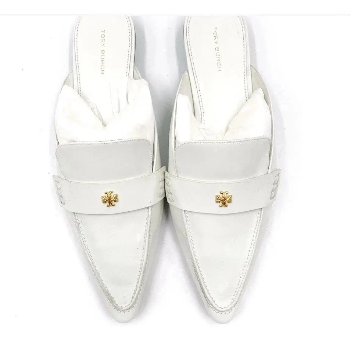 Tory Burch shoes - Tory Burch Logo - Logo - White 3