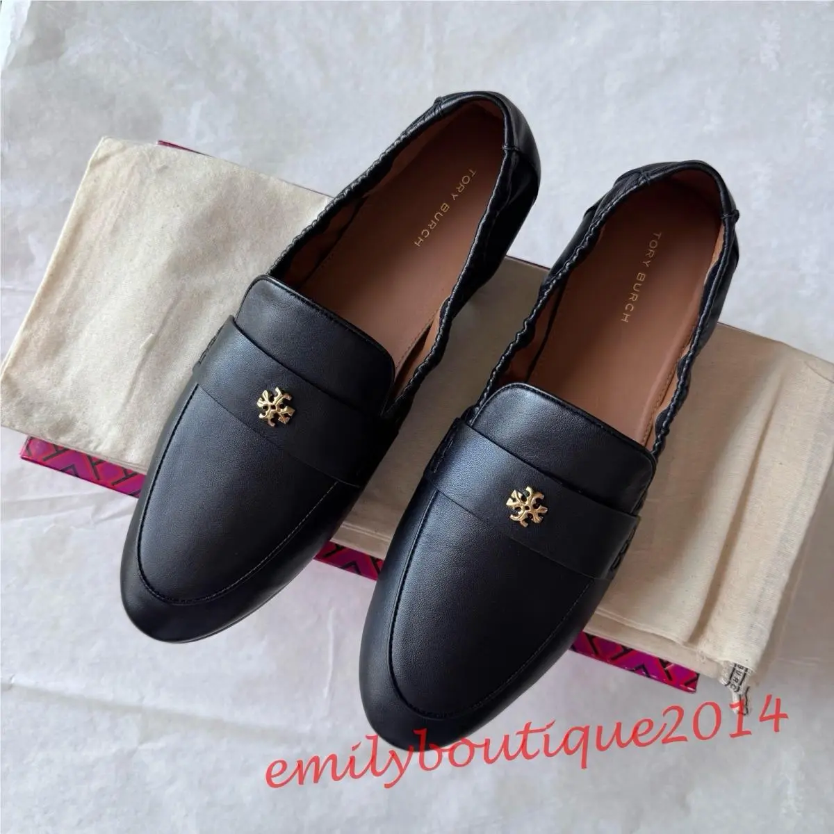 Tory Burch shoes - Tory Burch Logo - Logo - Black (UPC: 196133017760) 0
