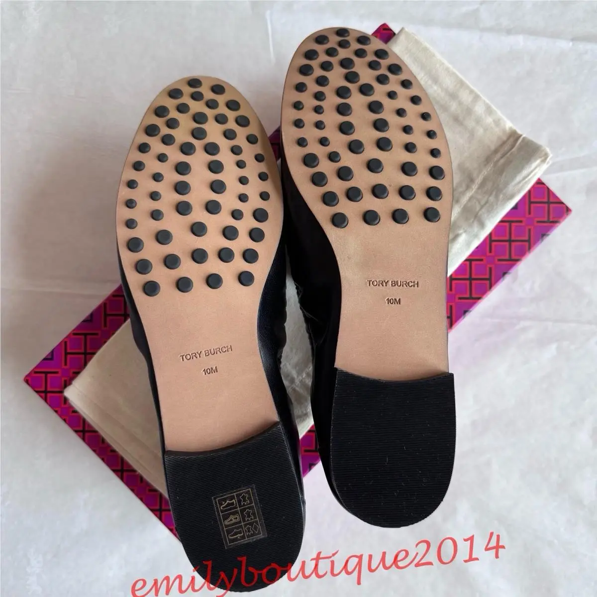 Tory Burch shoes - Tory Burch Logo - Logo - Black (UPC: 196133017760) 7