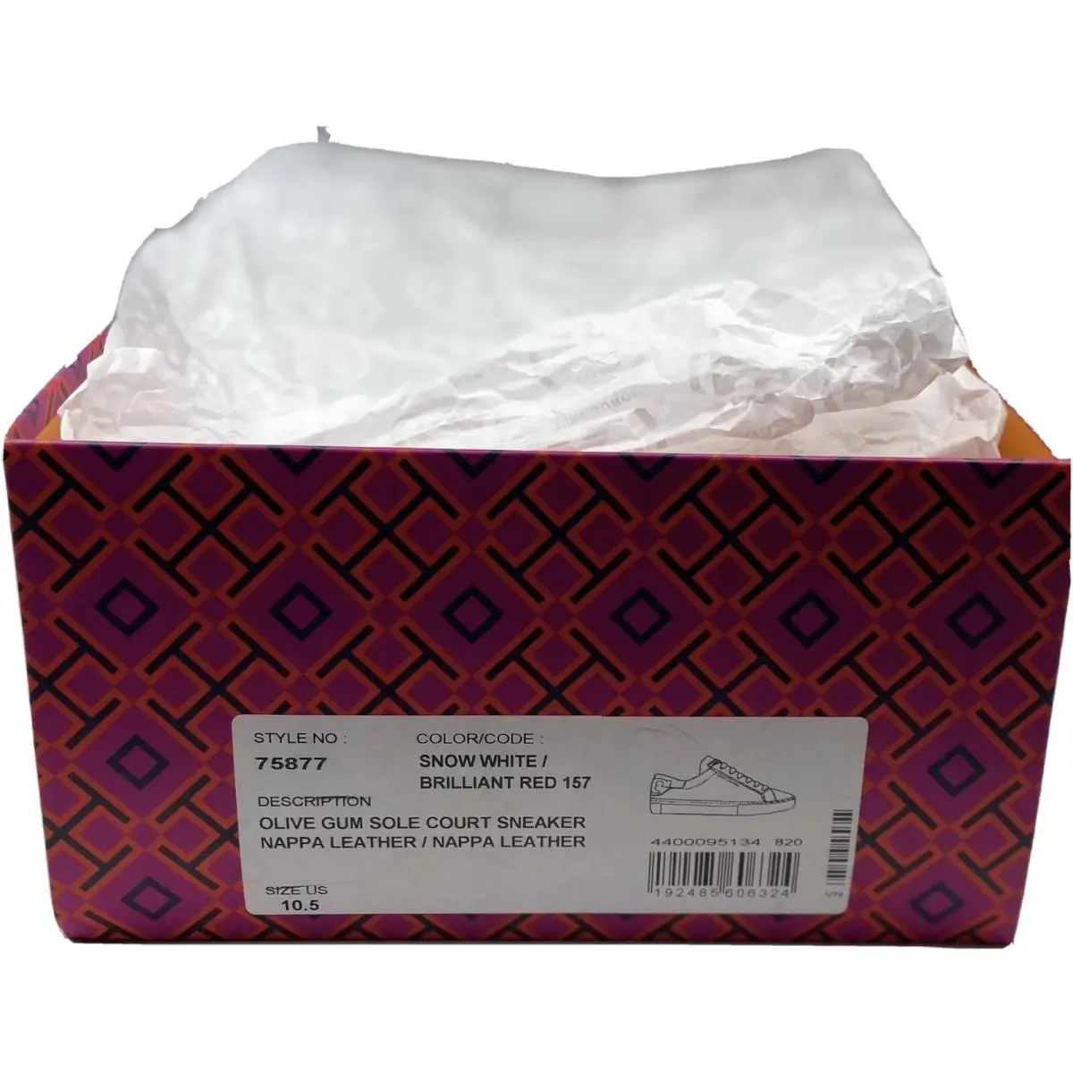Tory Burch shoes - Tory Burch Court - Court - 75877 - White (UPC: 192485606324) 5