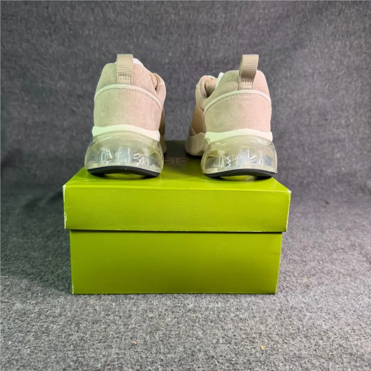 Tory Burch shoes - Tory Burch Good Luck Bubble Trainer Malva / Avola 200 169557 - Beige 1