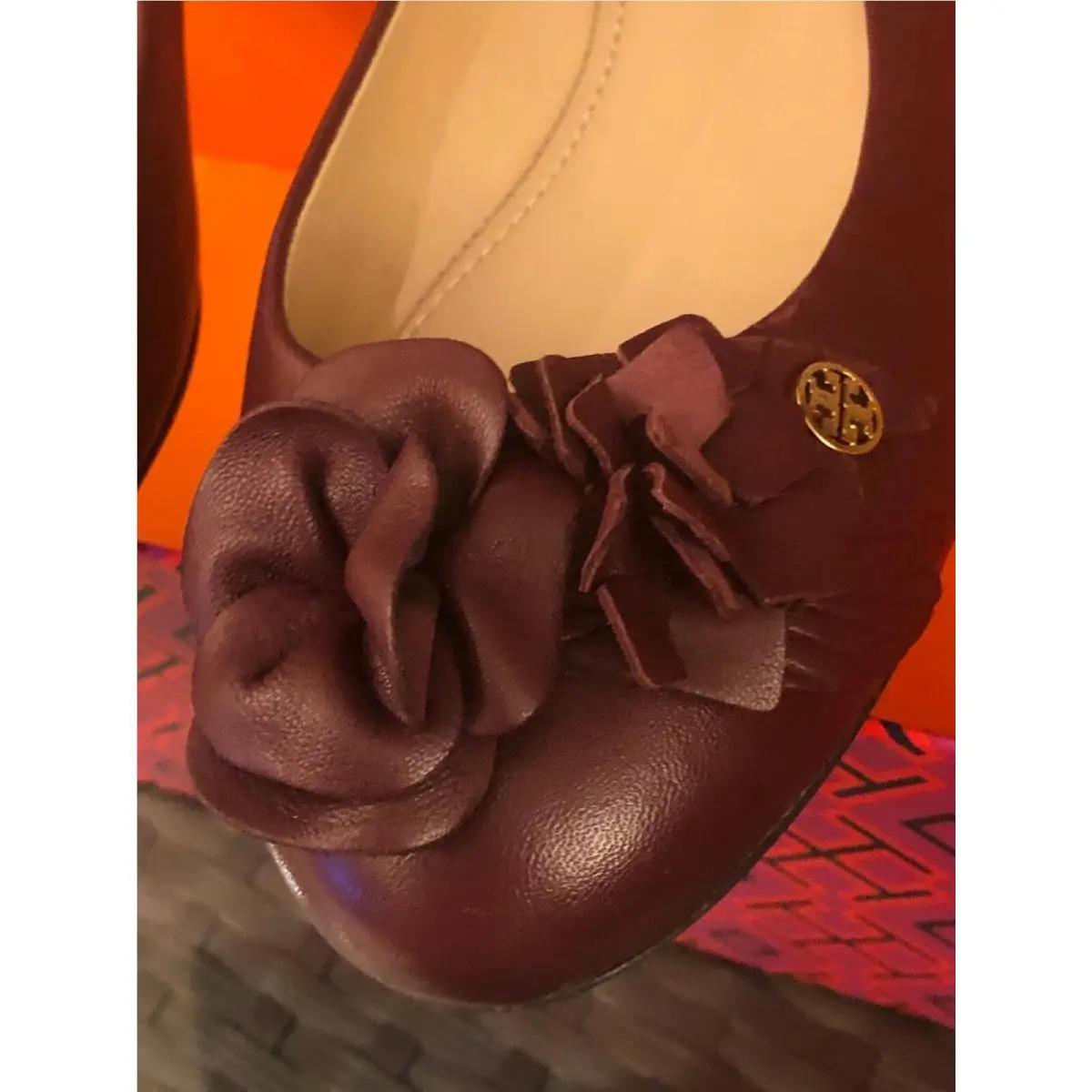 Tory Burch shoes - Flowers - Flowers - Red 1