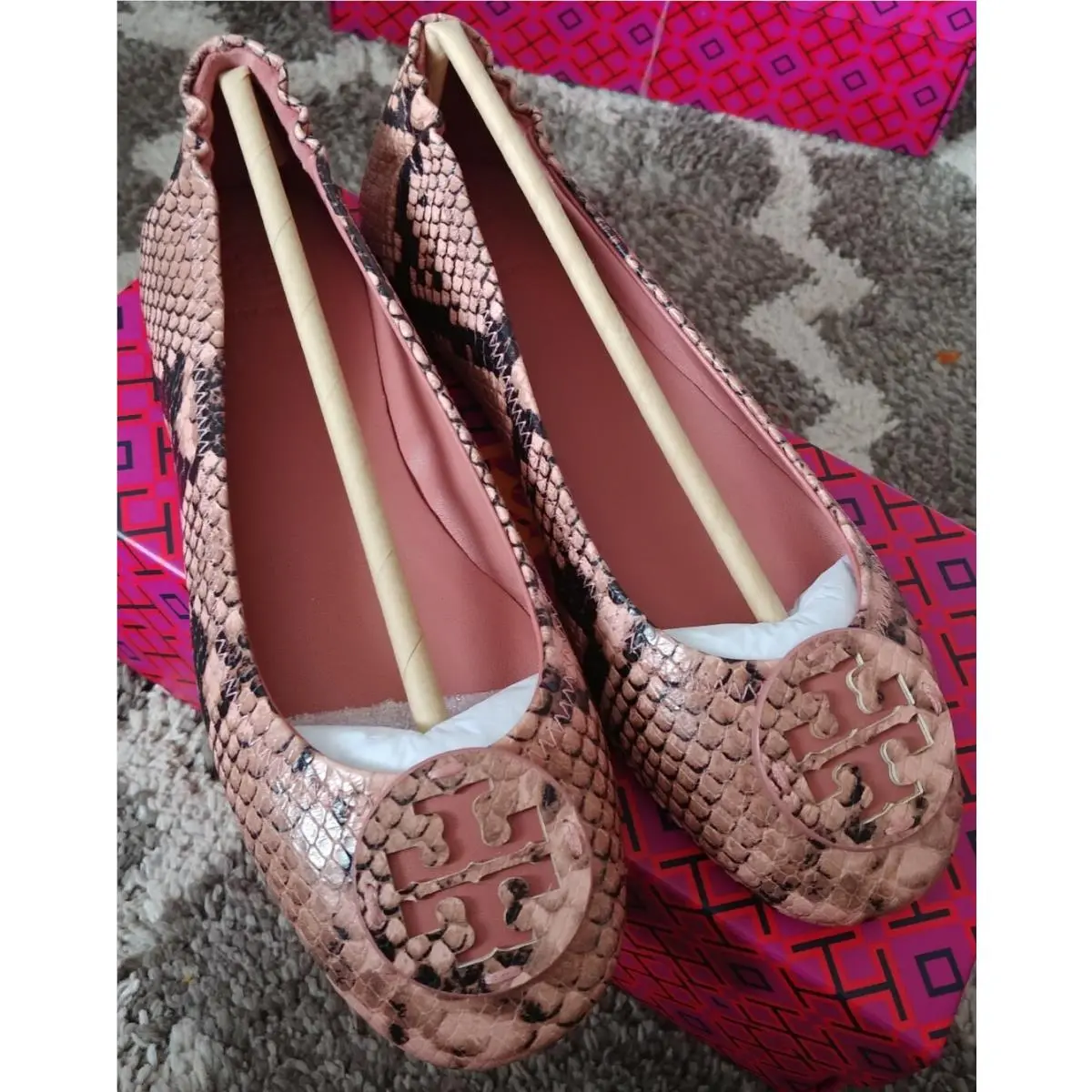 Tory Burch shoes - Tory Burch Minnie - Minnie - blush 1