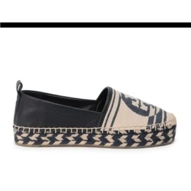 Tory Burch shoes - Tory Burch Logo - Logo - navy 2