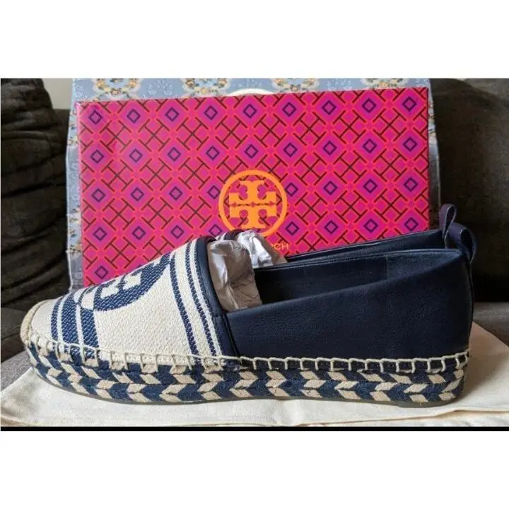 Tory Burch shoes - Tory Burch Logo - Logo - navy 8