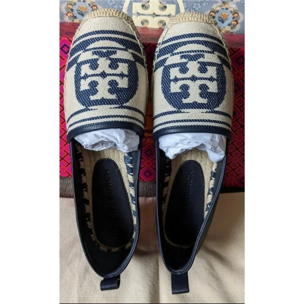 Tory Burch shoes - Tory Burch Logo - Logo - navy 4