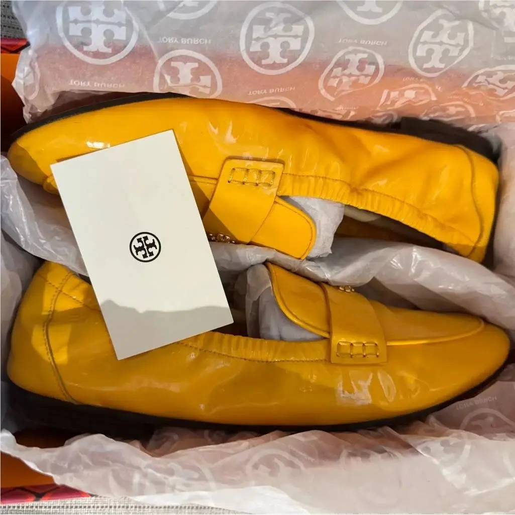 Tory Burch shoes - Tory Burch Ballet Loafer - Ballet Loafer - Yellow (UPC: 196133604861) 2