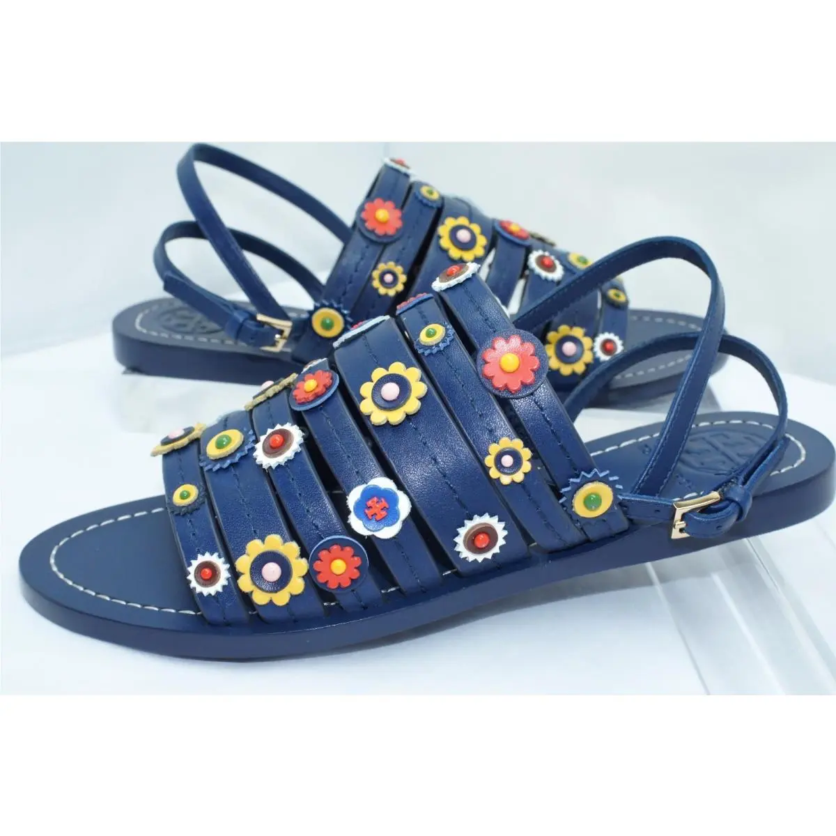 Tory Burch shoes - Tory Burch Marguerite - Marguerite - Blue (UPC: 190041442348) 10