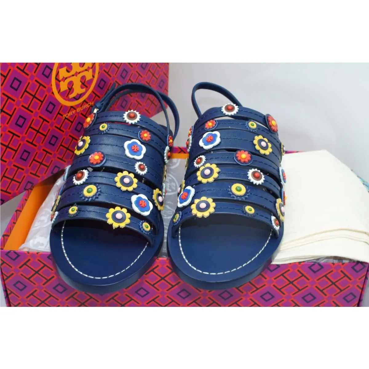 Tory Burch shoes - Tory Burch Marguerite - Marguerite - Blue (UPC: 190041442348) 2