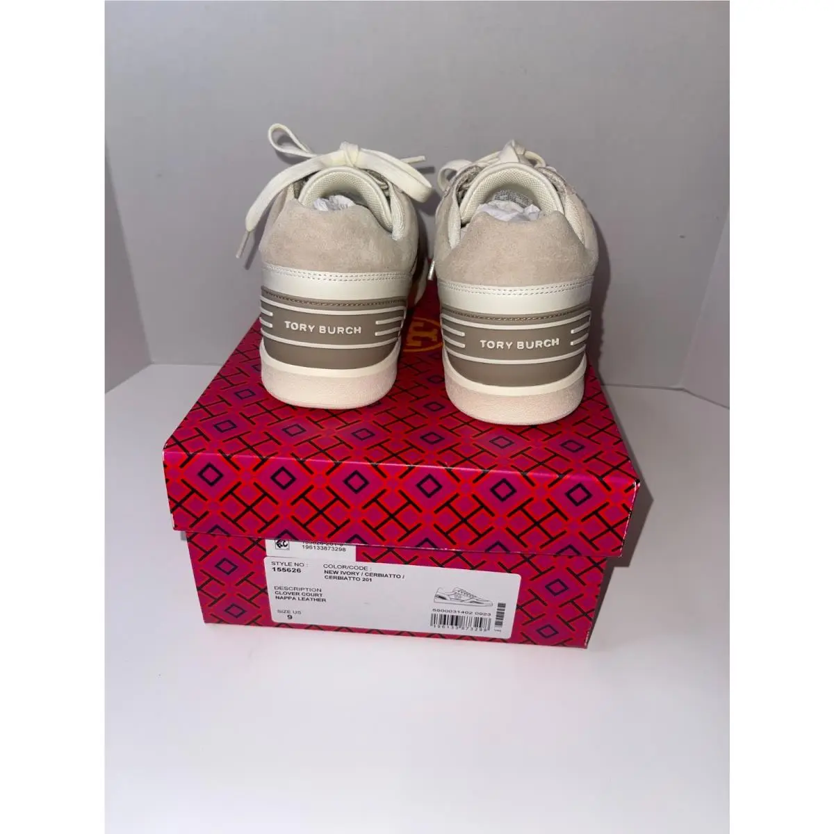 Tory Burch shoes - Tory Burch Clover Court - Clover Court - Ivory 1