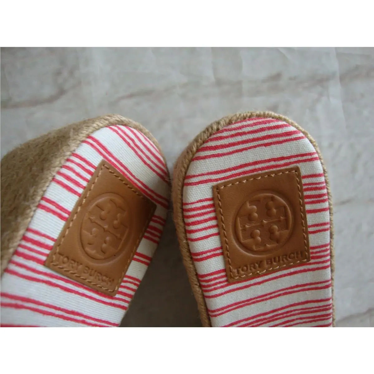 Tory Burch shoes - ivory/red 1