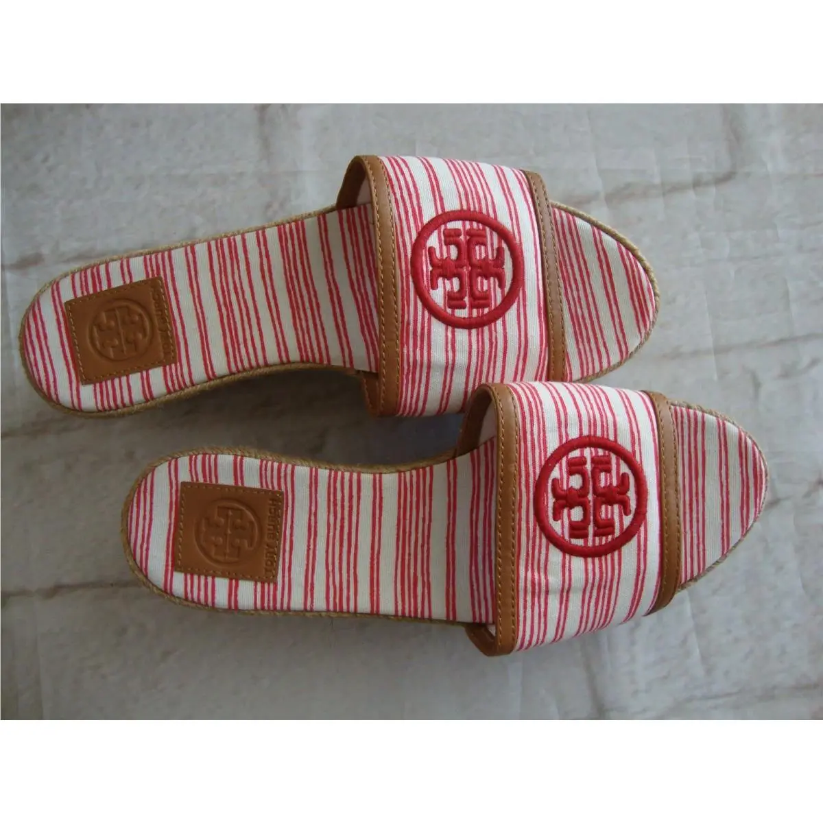 Tory Burch shoes - ivory/red 3