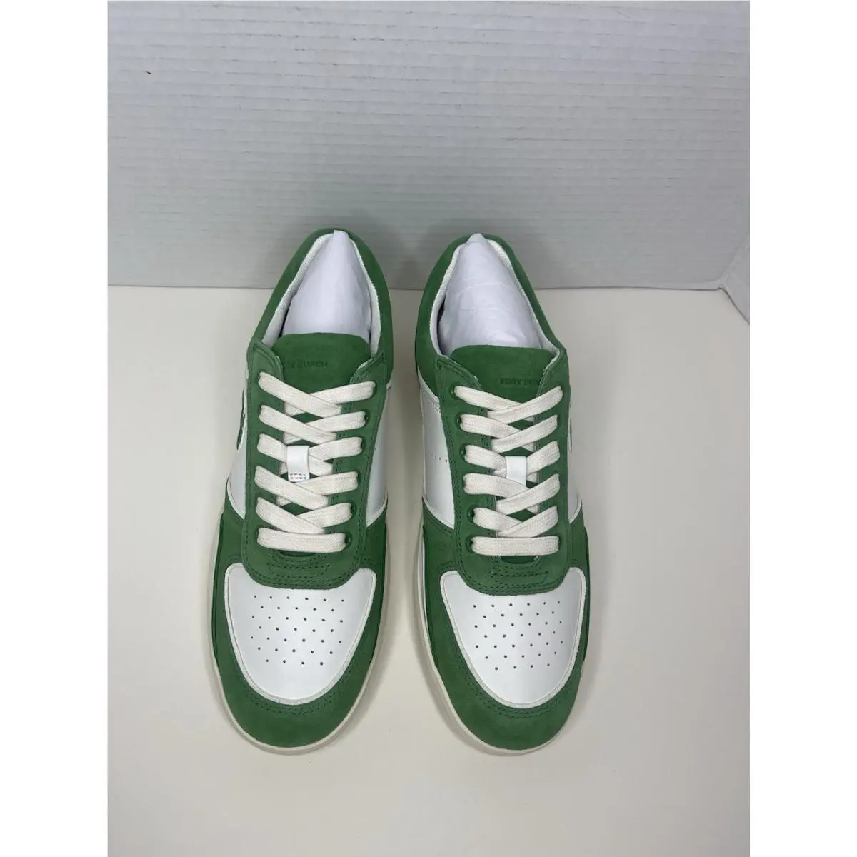 Tory Burch shoes - Tory Burch Clover Court - Clover Court - Green & White 1