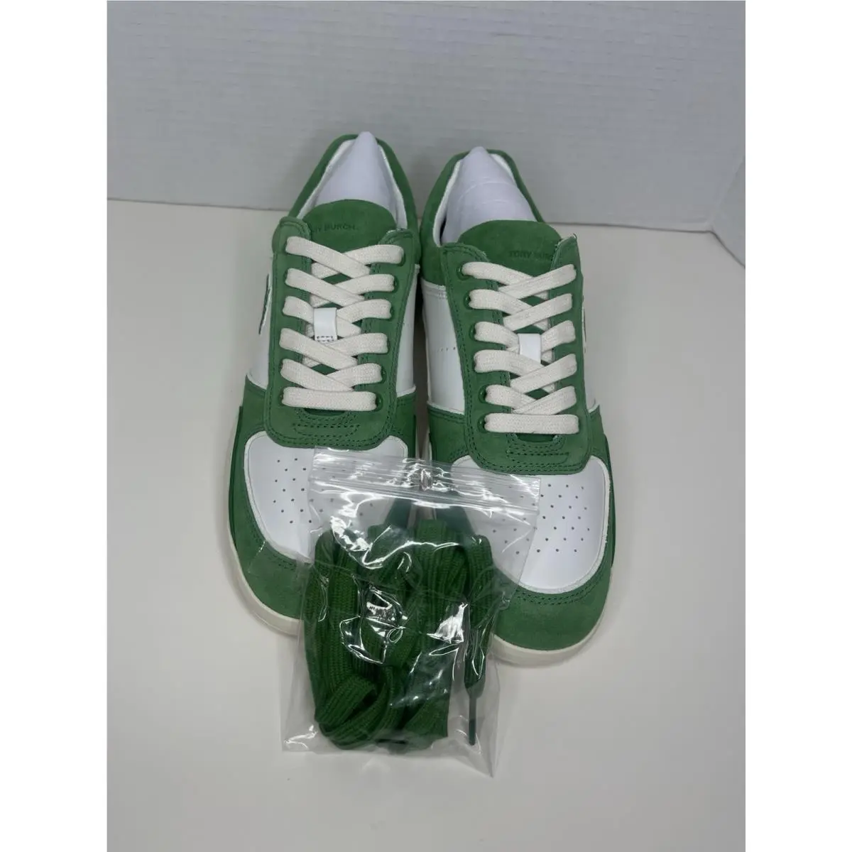 Tory Burch shoes - Tory Burch Clover Court - Clover Court - Green & White 9