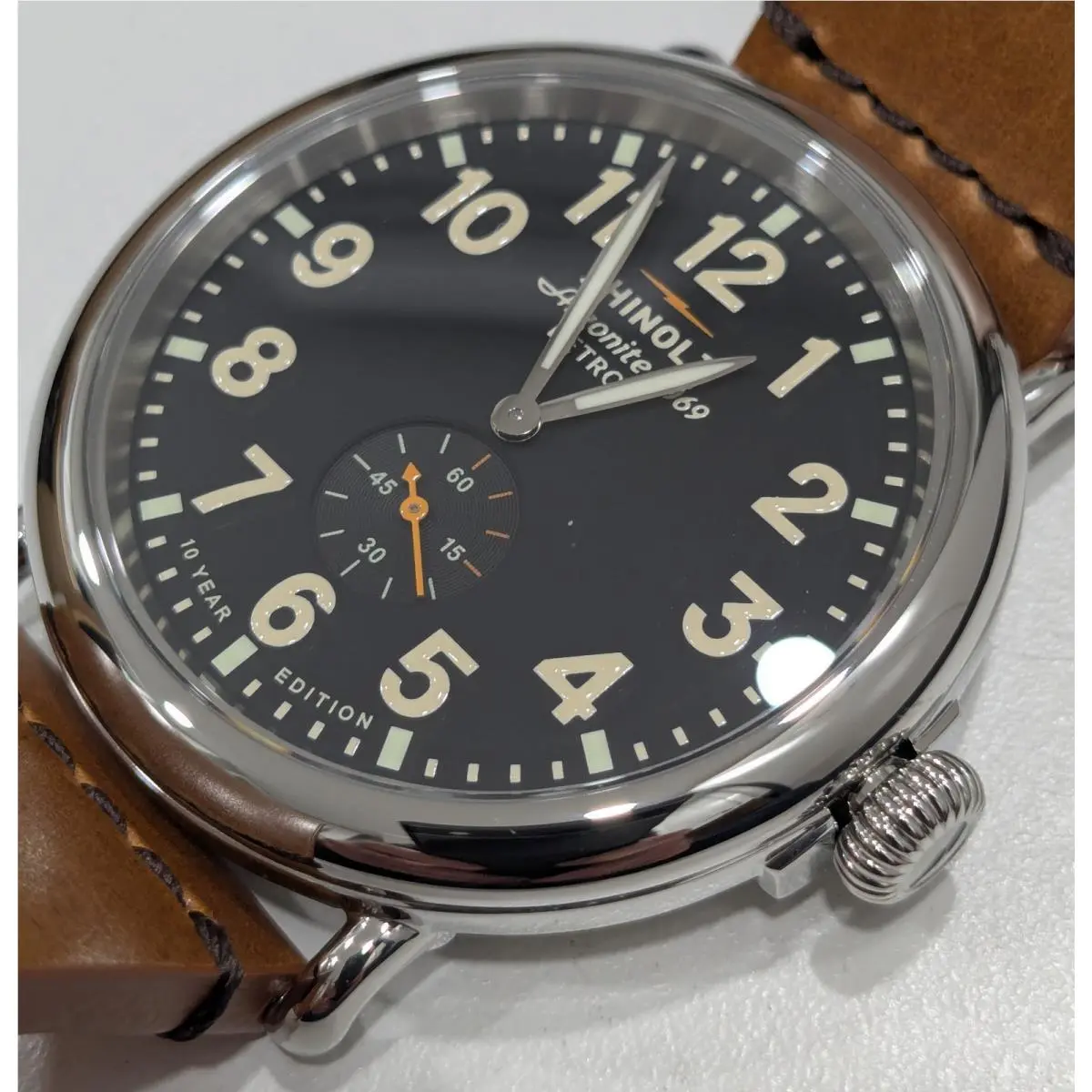 Runwell 10 Year Limited Edition 47mm Mens Watch by Shinola