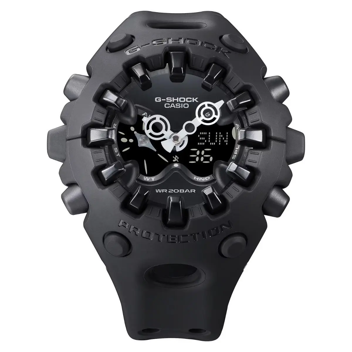 G-shock Men`s Black Analog-digital Watch - CAE-GA-V01-1ADR by Casio