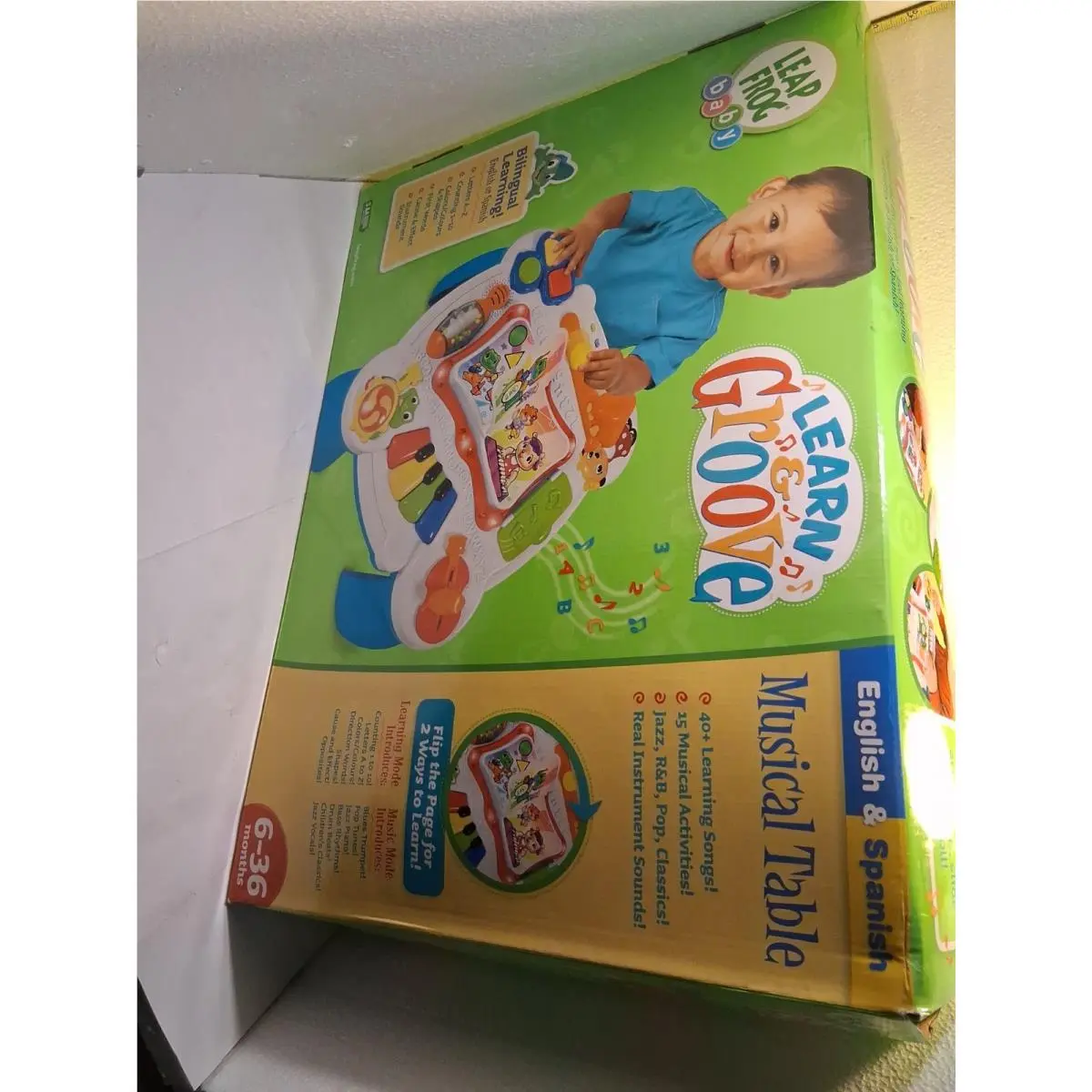 Vintage Early 2000`s Leapfrog Learn and Groove Musical Table