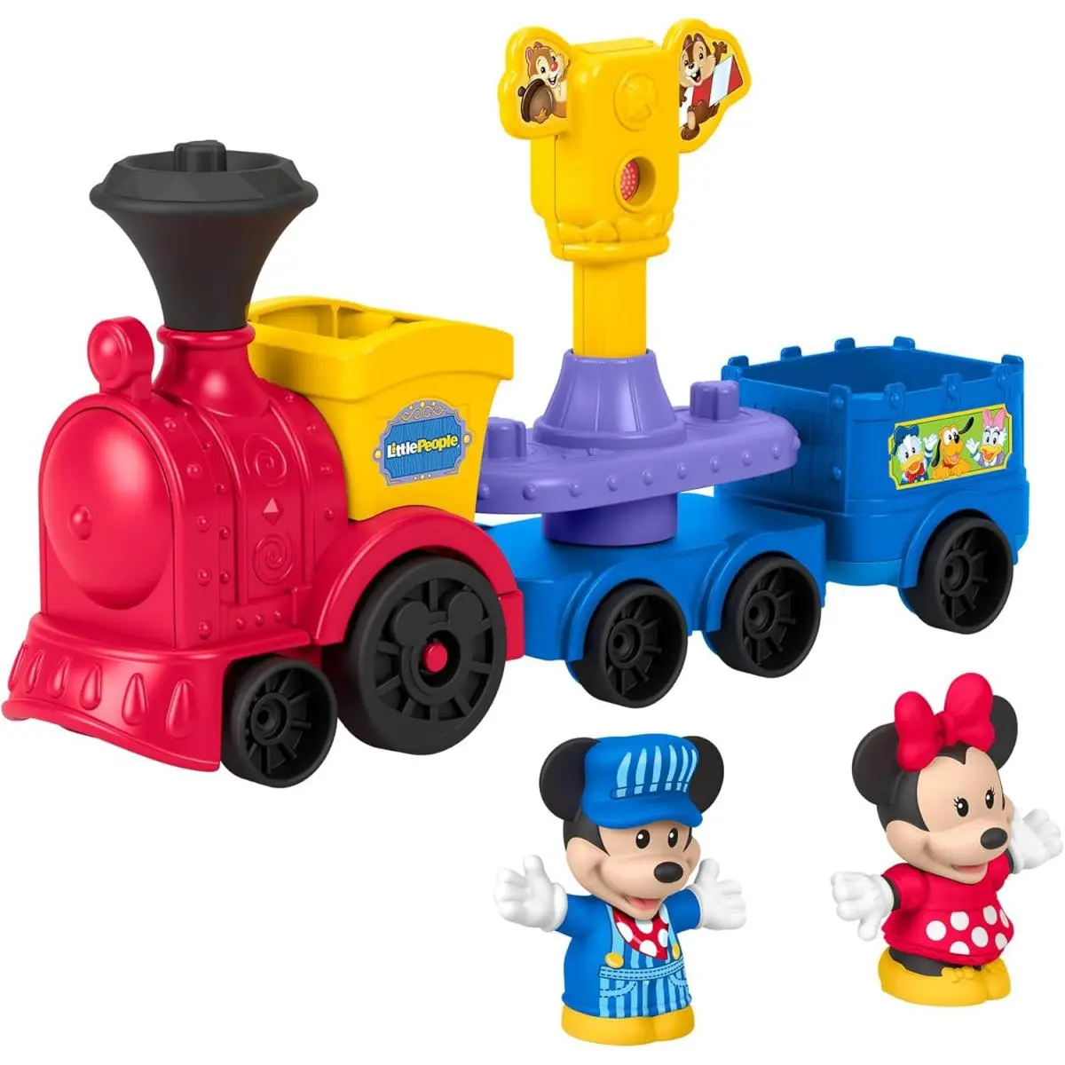 Fisher Price Little People Toddler Toy Disney Jr Mickey Minnie Musical Tra