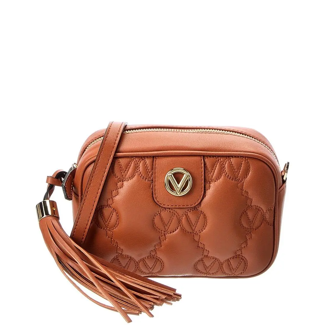 Valentino By Mario Valentino Amel Monogram Matelasse Leather Crossbody Women`s