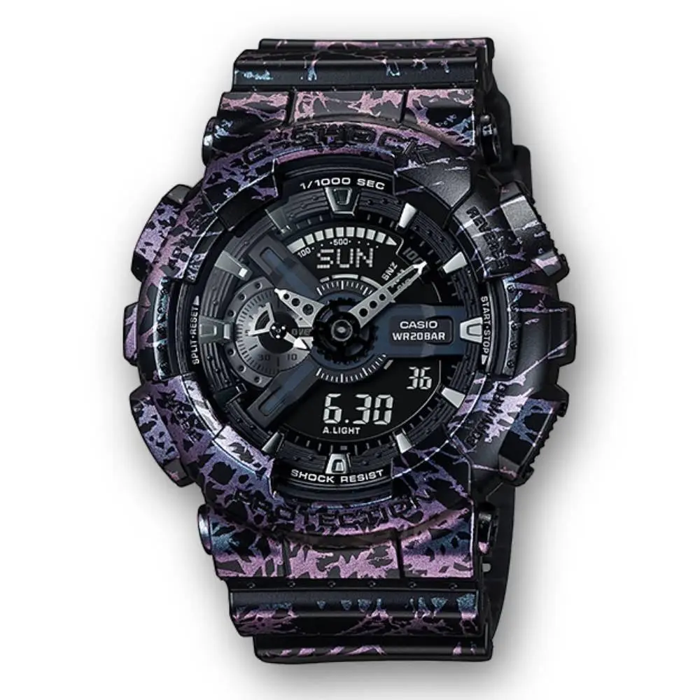 G-shock GA-110PM-1A Polarized Marble Series Watch by Casio