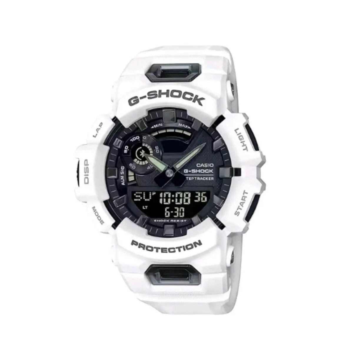 G-shock ak GBA-900-7AER Bluetooth Step Tracker Sport White Resin Led by Casio