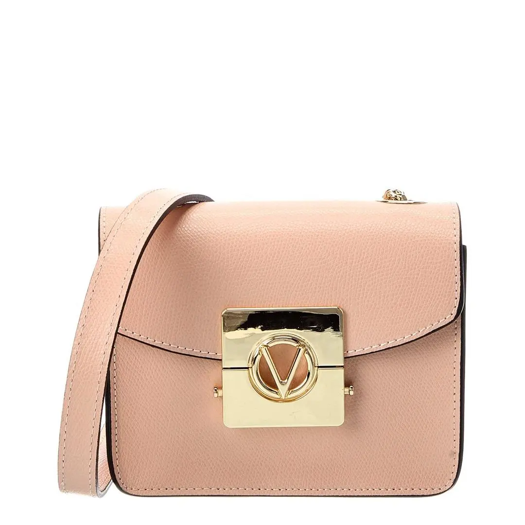 Valentino By Mario Valentino Bijou Bonbonniere Leather Shoulder Bag Women`s Pink