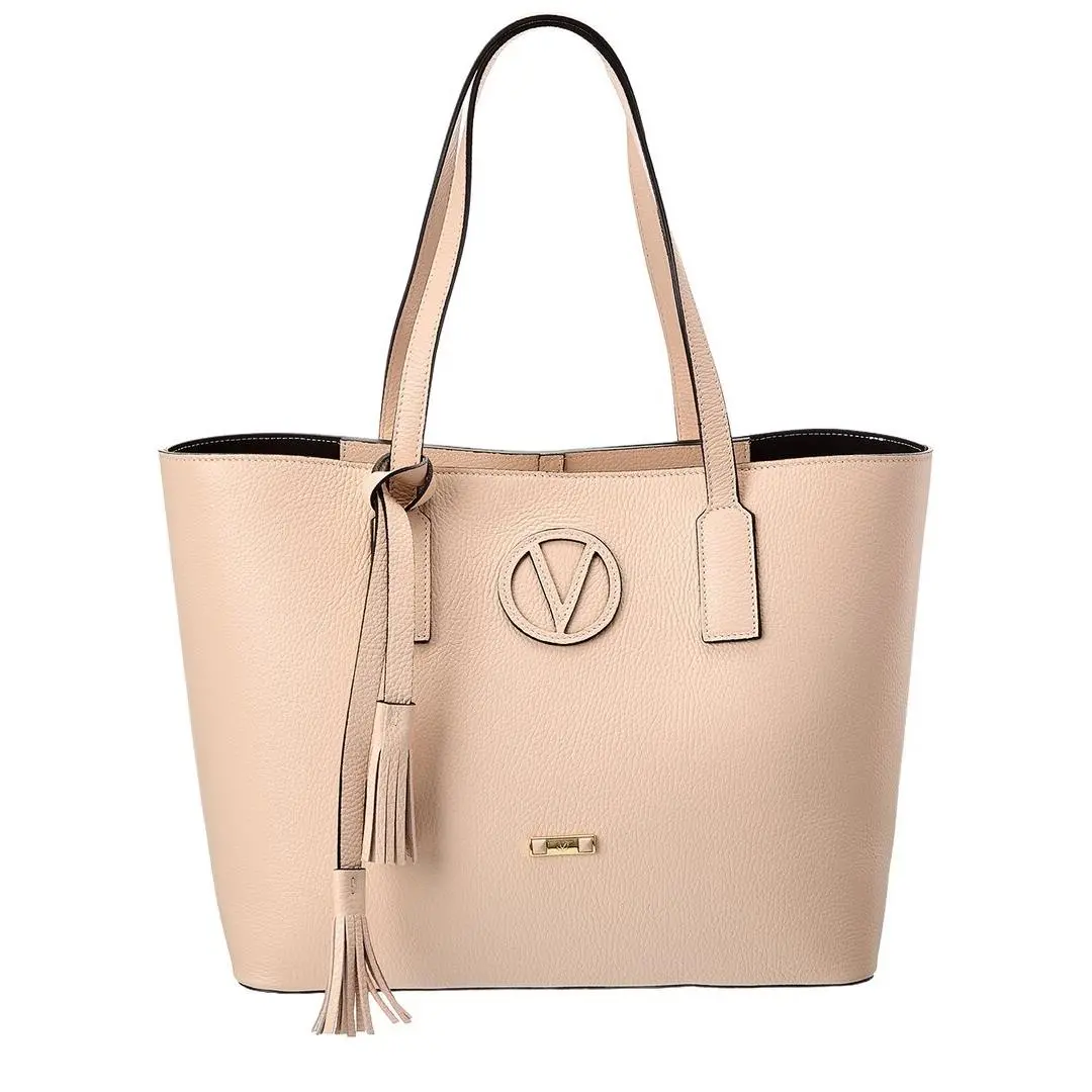 Valentino By Mario Valentino Soho Medallion Leather Tote Women`s Pink