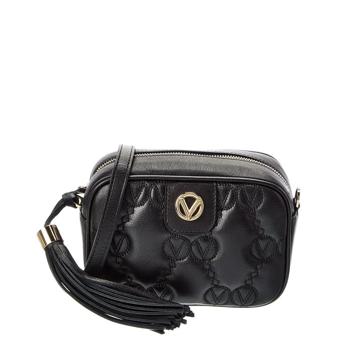 Valentino By Mario Valentino Amel Monogram Matelasse Leather Crossbody Women`s