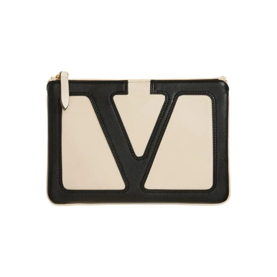 Garavani Medium Viva Superstar Leather Pouch Orig by Valentino