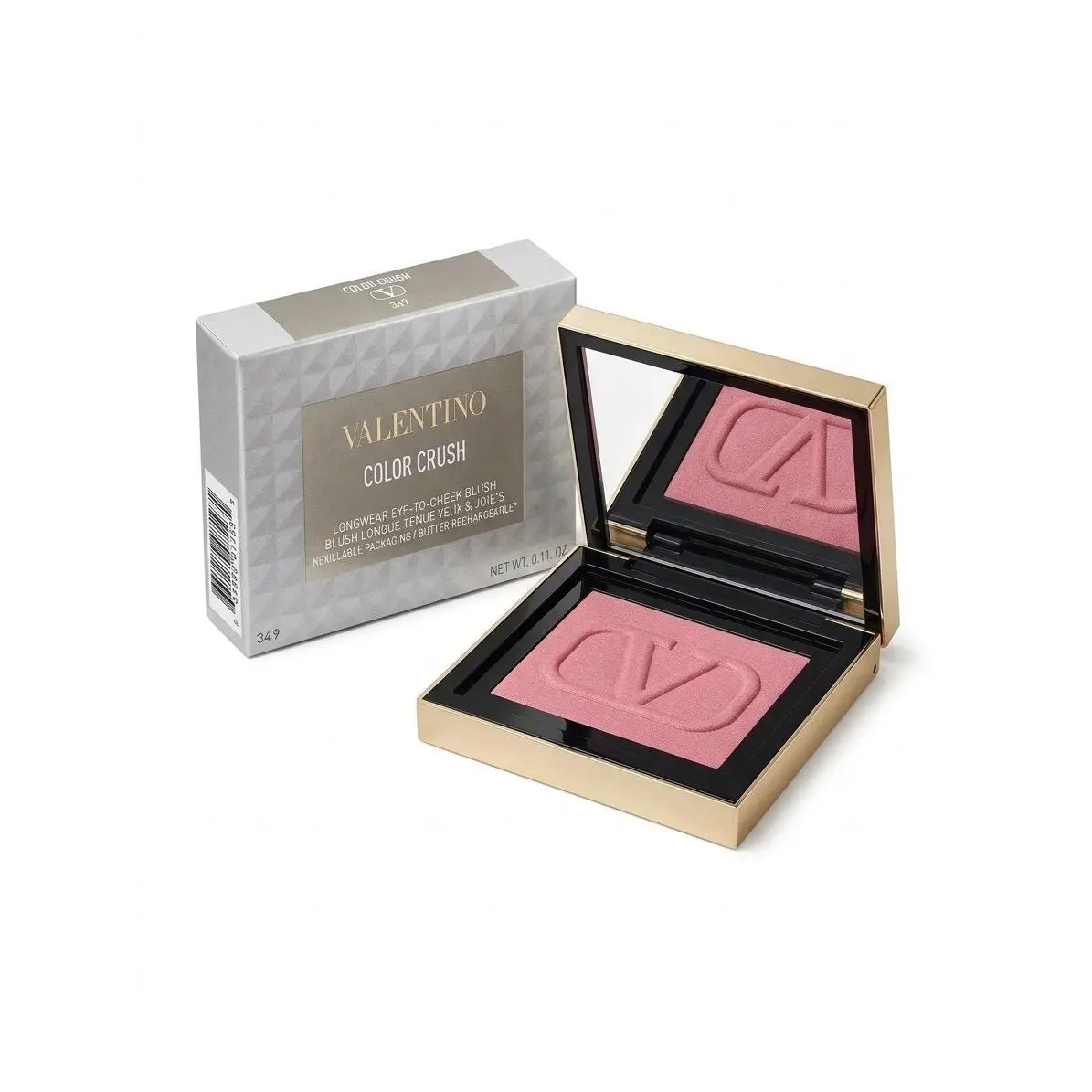 Color Crush Blush 123R Spike a Pose Eye to Cheek by Valentino