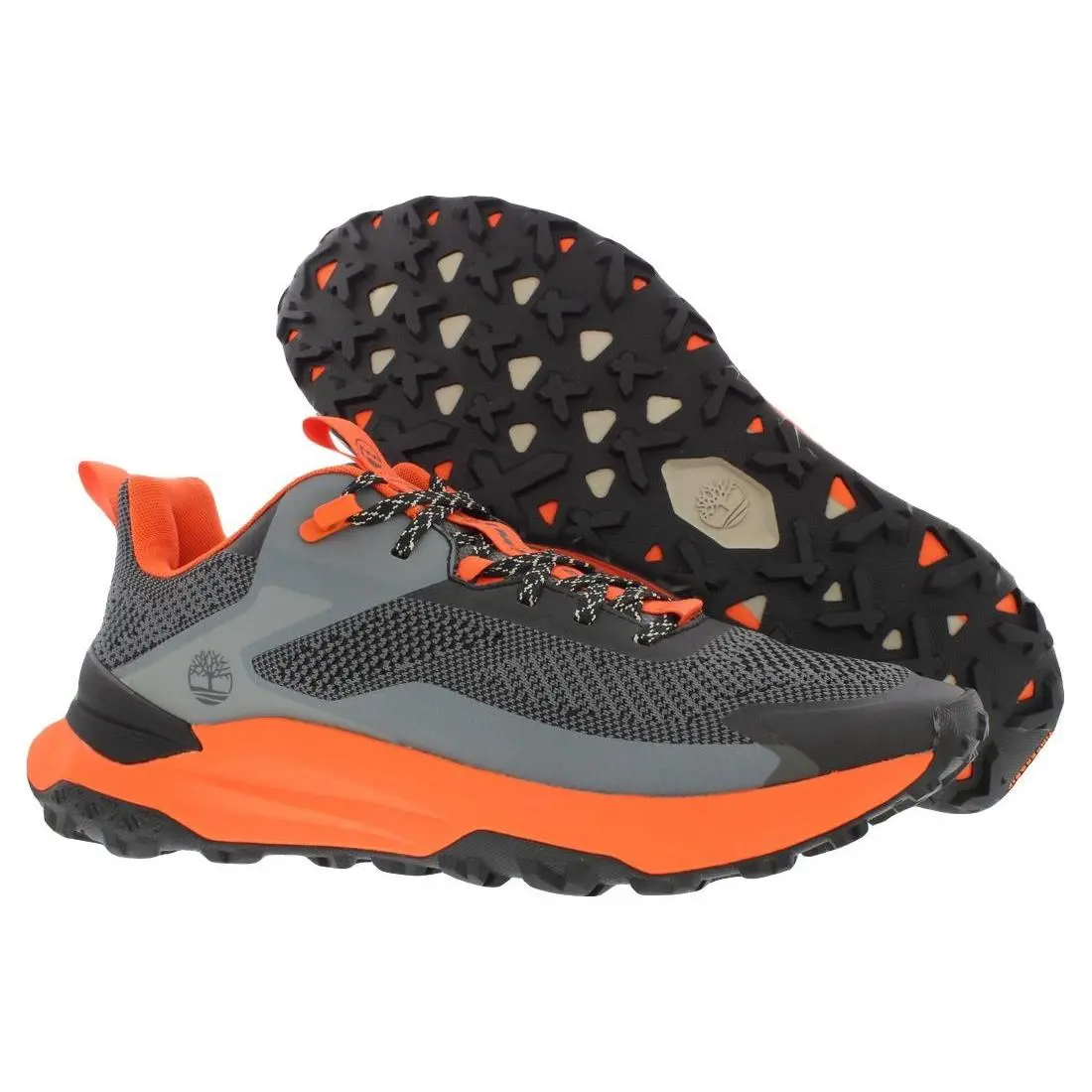 Timberland shoes - TB0A6DJKEN0 - TB0A6DJKEN0 - Medium Grey Knit/Orange, Main: Grey 3