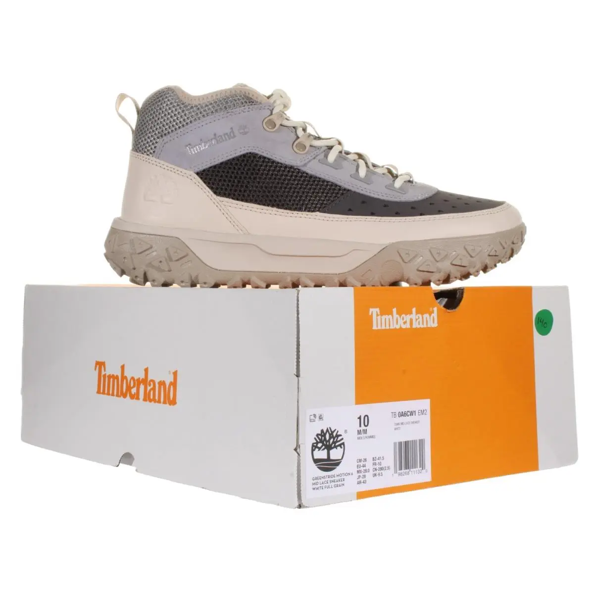 Timberland shoes - Timberland Greenstride Motion 6 Mid - A6CW1 - White, Grey (UPC: 198268111320) 1