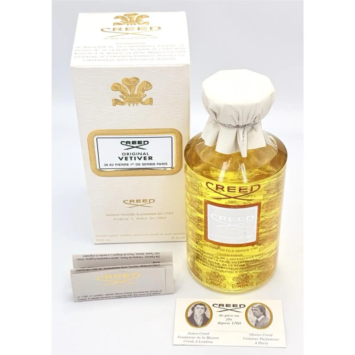 Vetiver Eau de Parfum 500ml 17 Fl Oz Imperial Flacon by Creed