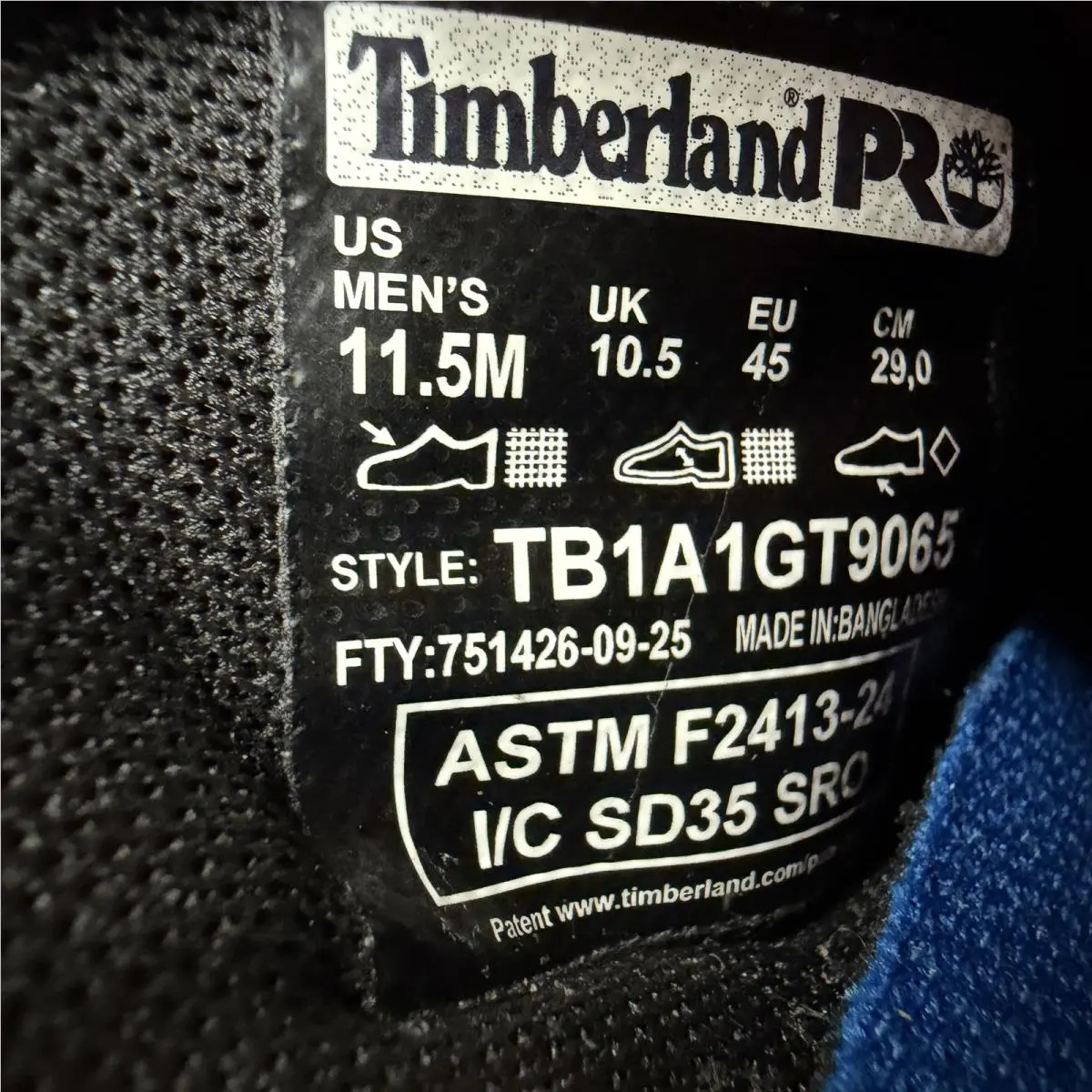 Timberland shoes - Timberland PRO Powertrain Sport SD35 - TB1A1GT9065 - Gray 8