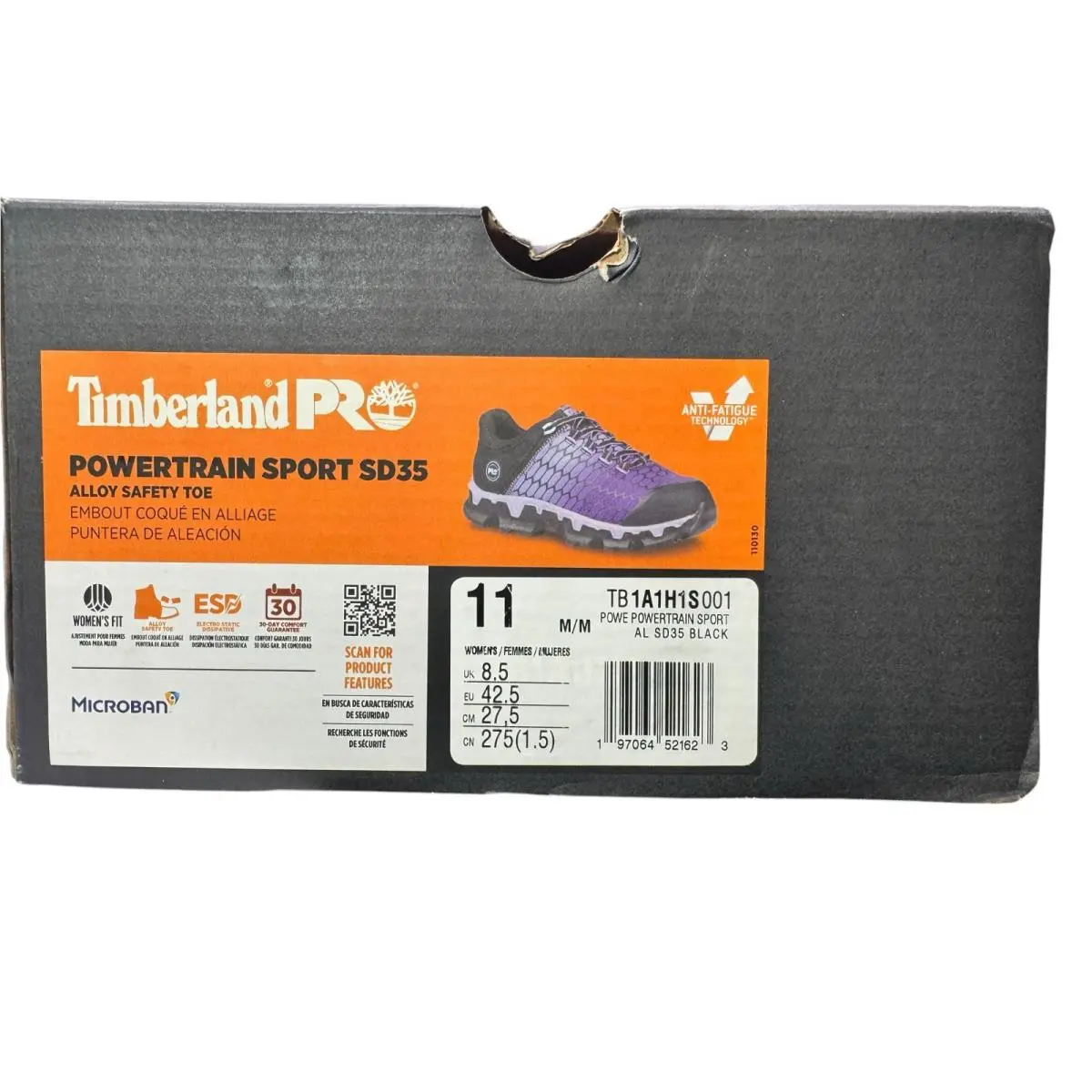 Timberland shoes - Powertrain Sport - Powertrain Sport - TB1A1H1S001 - Purple/Black (UPC: 197064521623) 17