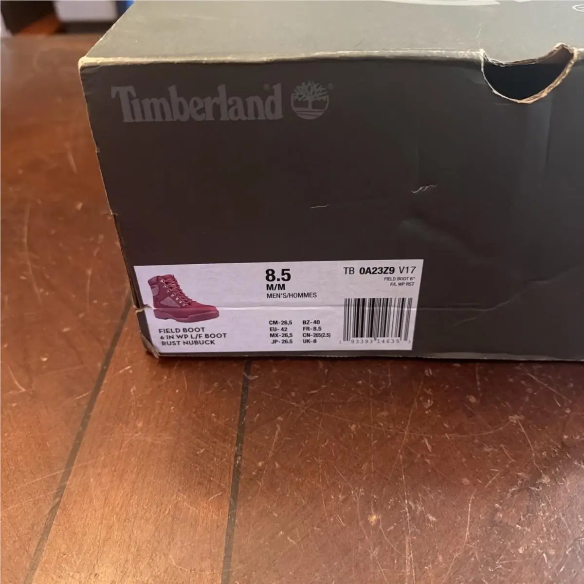 Timberland shoes - TIMBERLAND 6 - TB0A23Z9V17 - RUST NUBUCK (UPC: 193393146377) 9