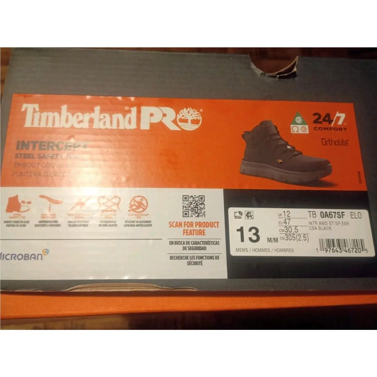 Timberland shoes - Timberland PRO Intercept - PRO Intercept - Black 8