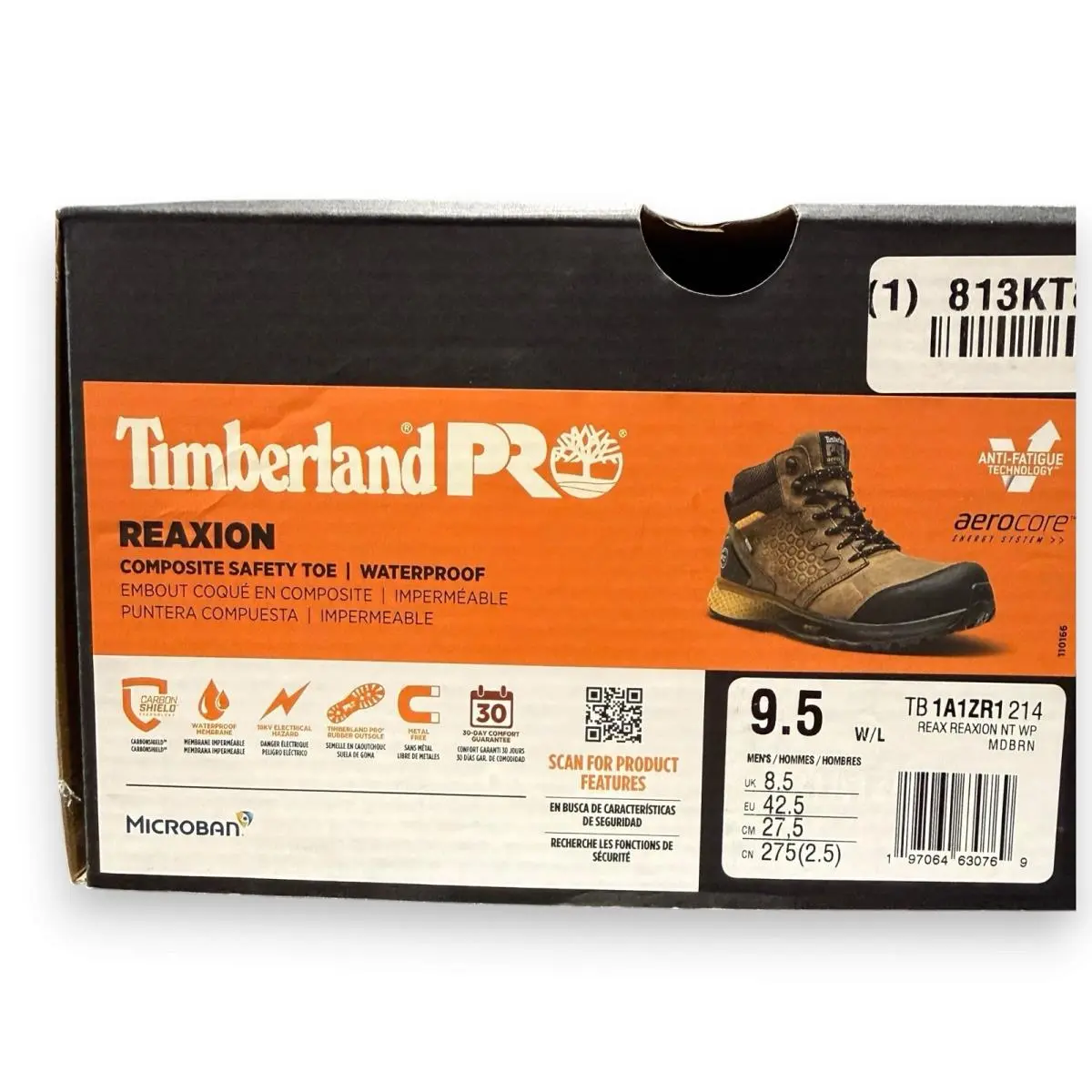 Timberland shoes - Timberland PRO Reaxion - PRO Reaxion - TB1A1ZR1214 - Brown (UPC: 0197064630769) 15