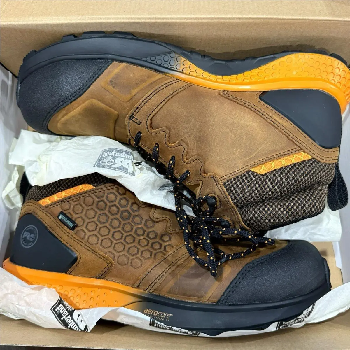 Timberland shoes - Timberland PRO Reaxion - PRO Reaxion - TB1A1ZR1214 - Brown (UPC: 0197064630769) 14