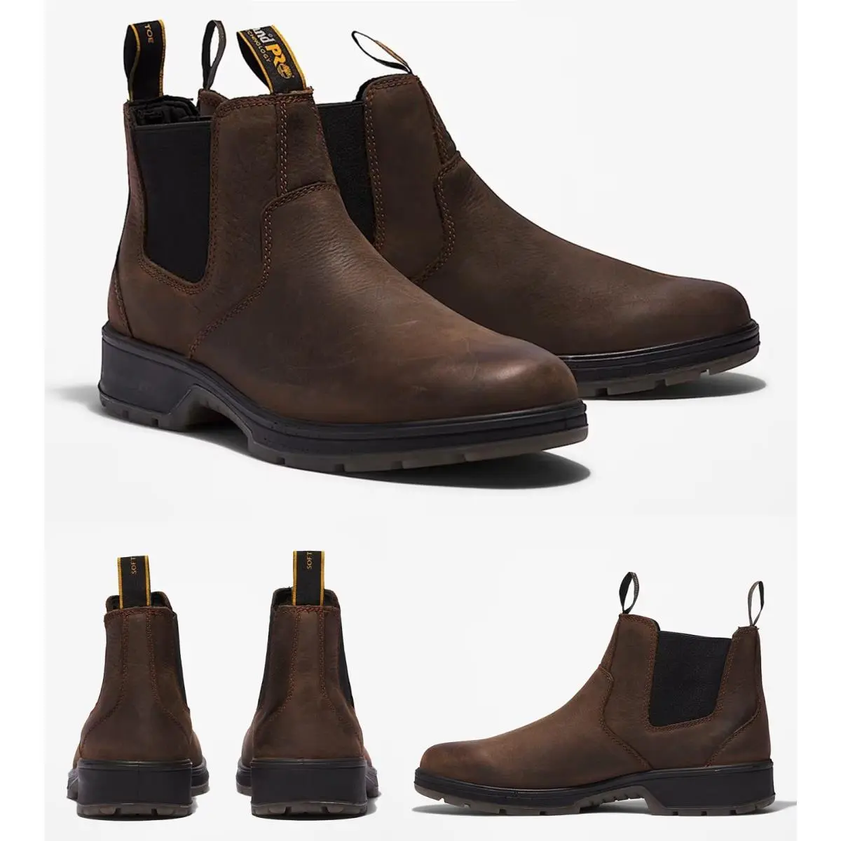 Timberland shoes - Timberland Pro® Nashoba Soft Toe Slip-On - A2NY3 - Brown (UPC: 197064692699) 1