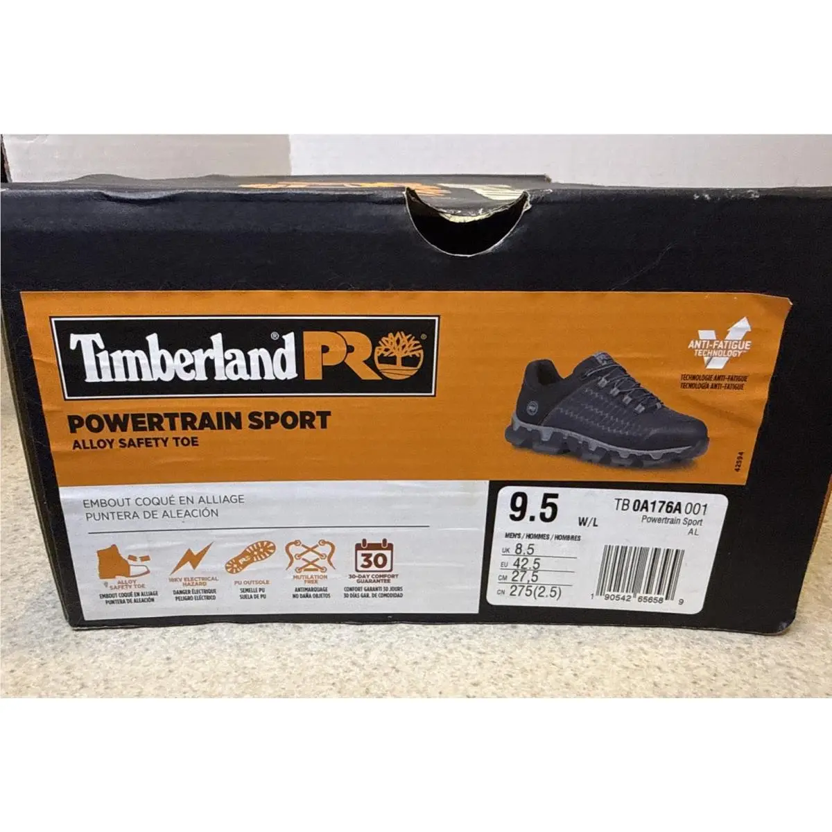Timberland shoes - Timberland Pro Powertrain Sport Alloy - Black 2