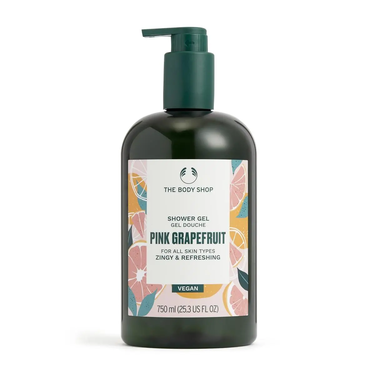 The Body Shop Pink Grapefruit Shower Gel 25.3 Fl Oz Pack of 1 Clear by THE BODY SHOP