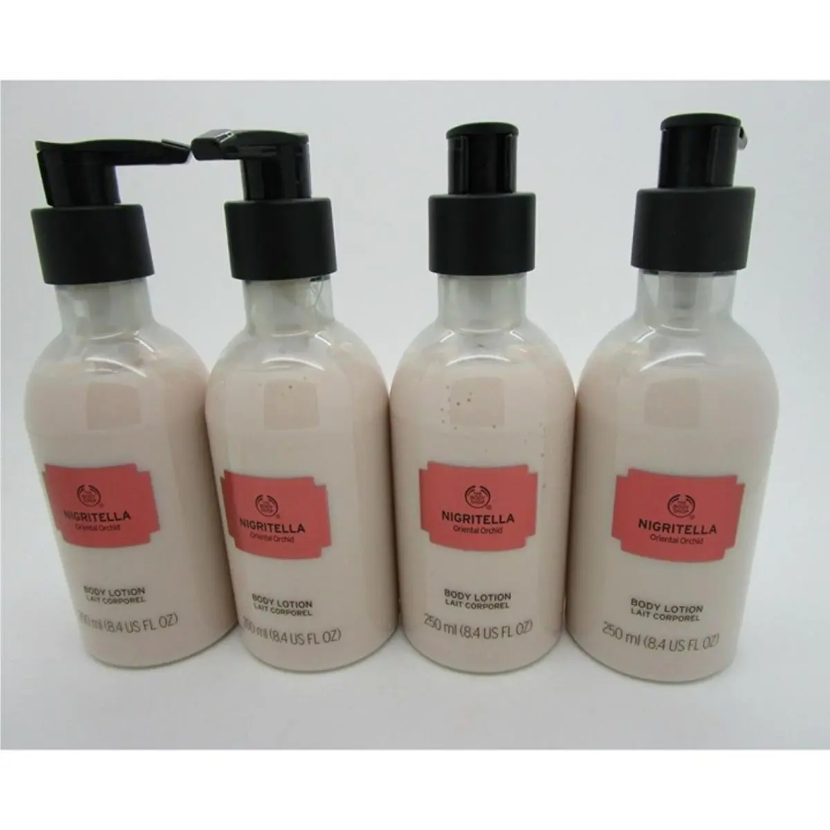 The Body Shop Nigritella Oriental Orchid Body Lotion - Lot of 4 - 8.4 fl oz by THE BODY SHOP