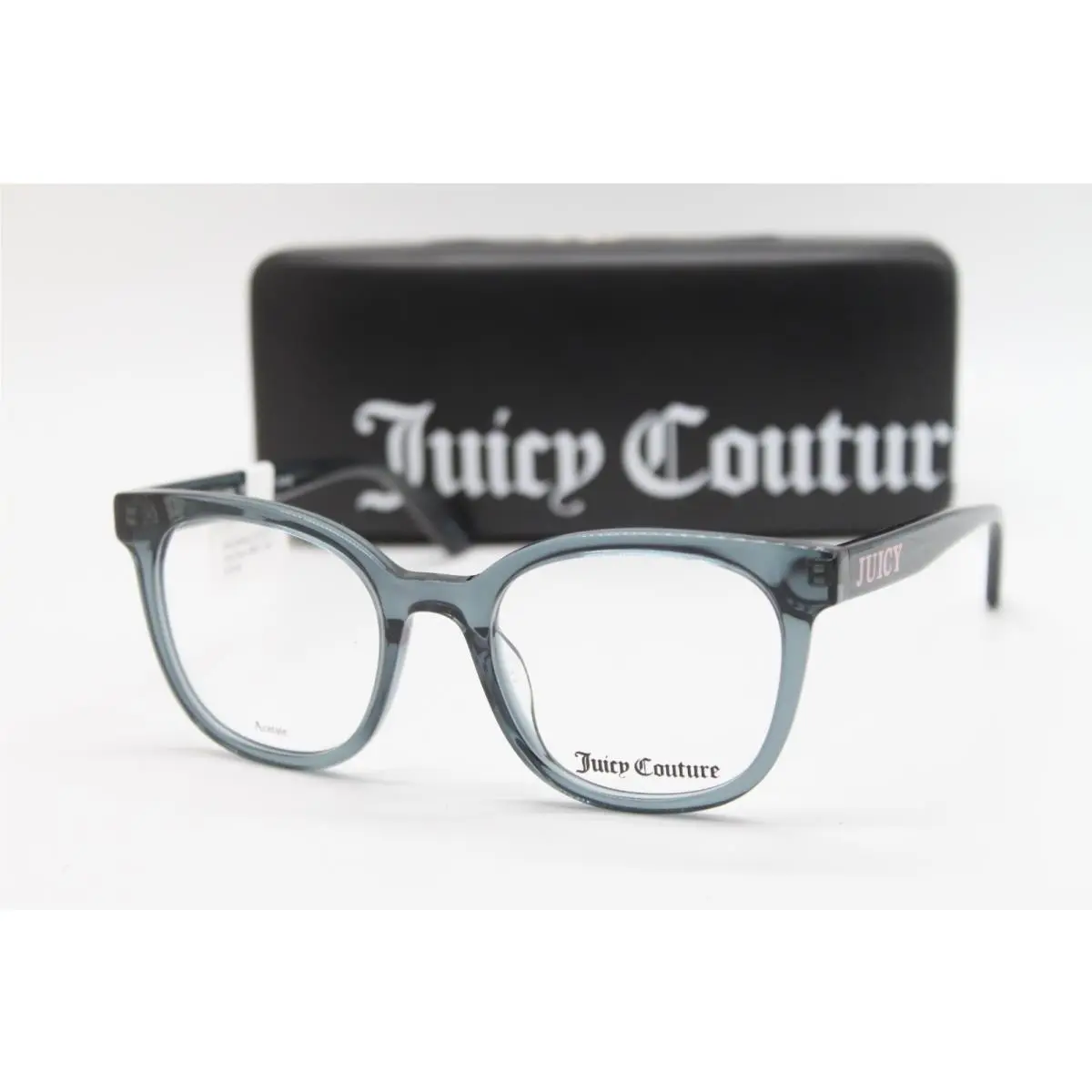 JU321 09V Crystal Grey Eyeglassges W/case 49-19 by Juicy Couture