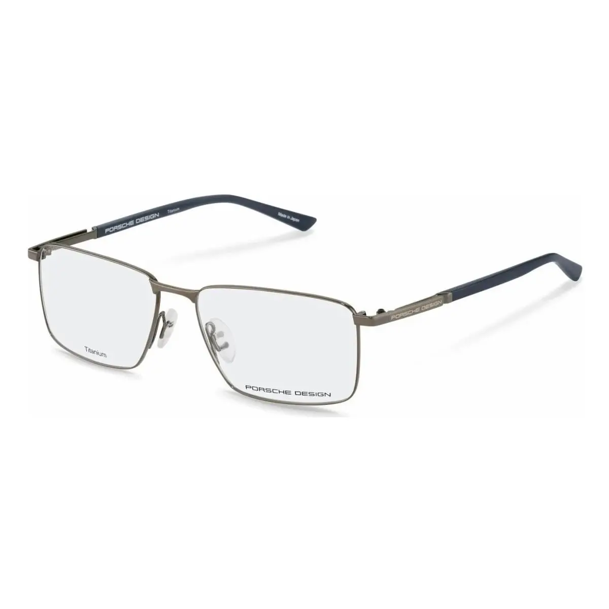 Porsche Design Men`s 57mm Dark Gunmetal Blue Opticals P8729-57C