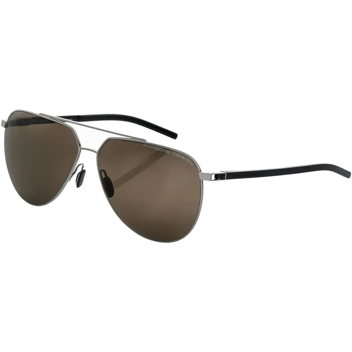 Design Motion 2 Men`s Grey Aviator Sunglasses - P8968 63D604 - Italy by Porsche