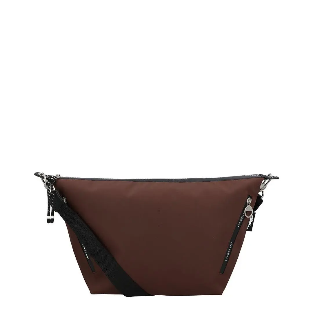 Le Pliage Energy Canvas Crossbody Women`s Brown by Longchamp