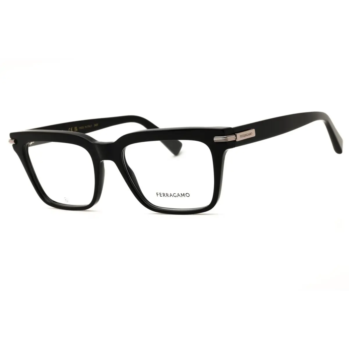 SF3014 001 Black 55mm Men`s Eyeglasses by Salvatore Ferragamo